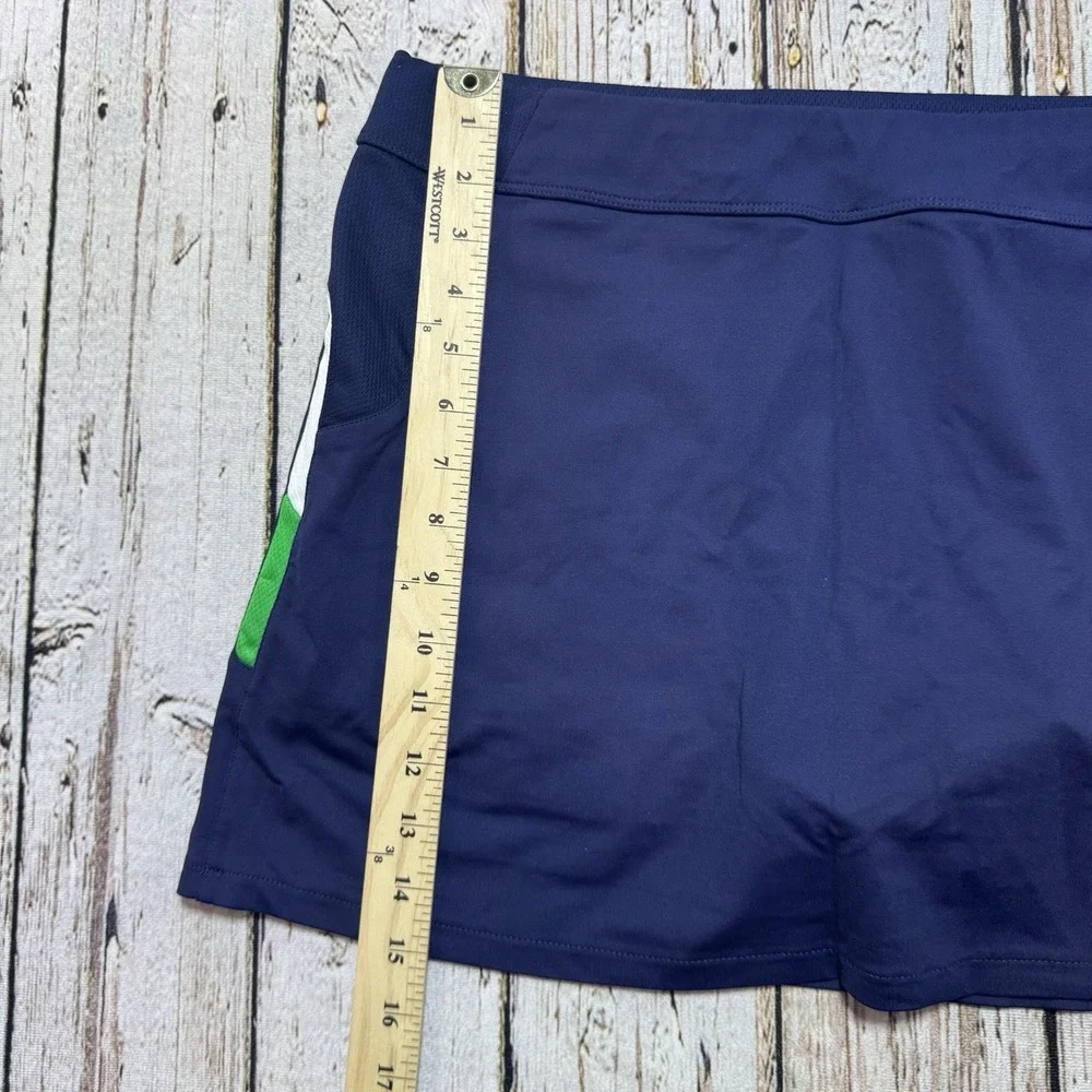 RLX Ralph Lauren Skort Skirt Womens XL? Blue Golf Athletic Stretch Pockets Lined - Picture 4 of 7